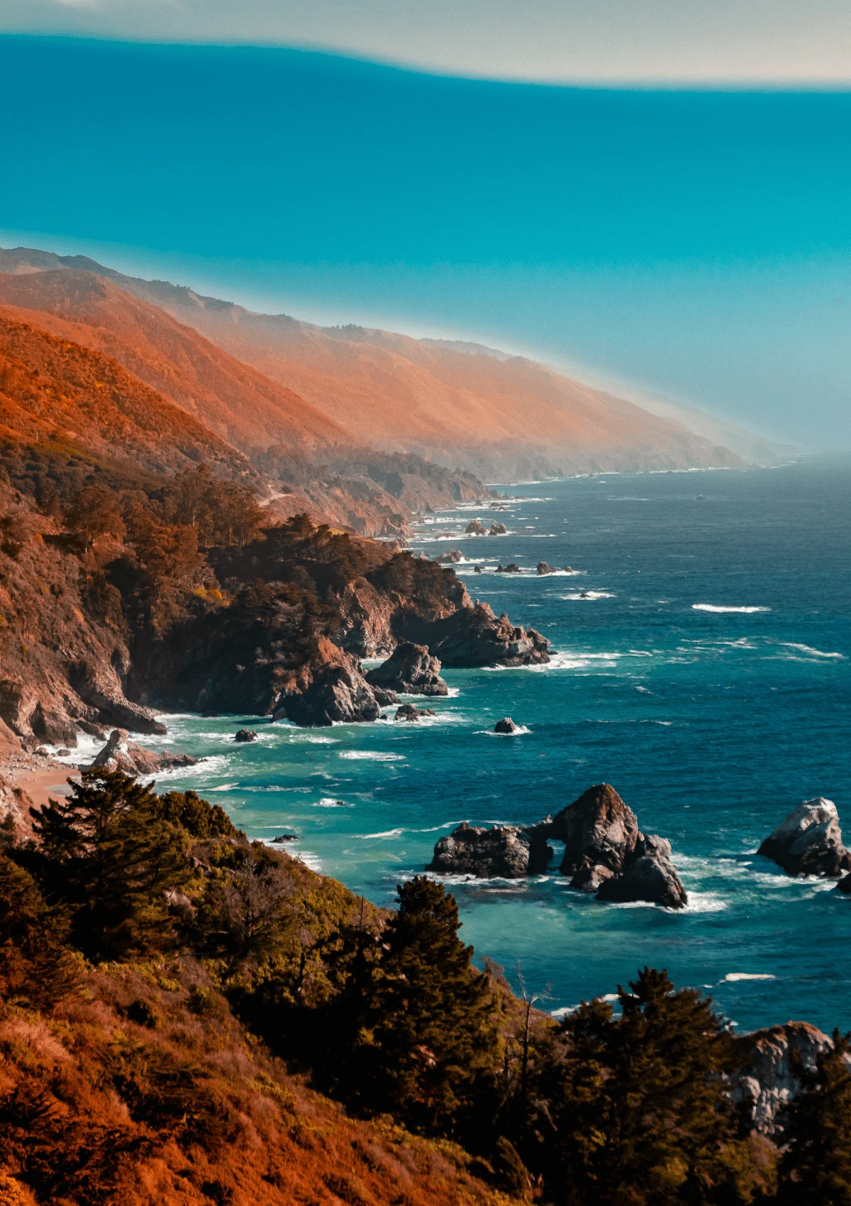 pacific coast highway view