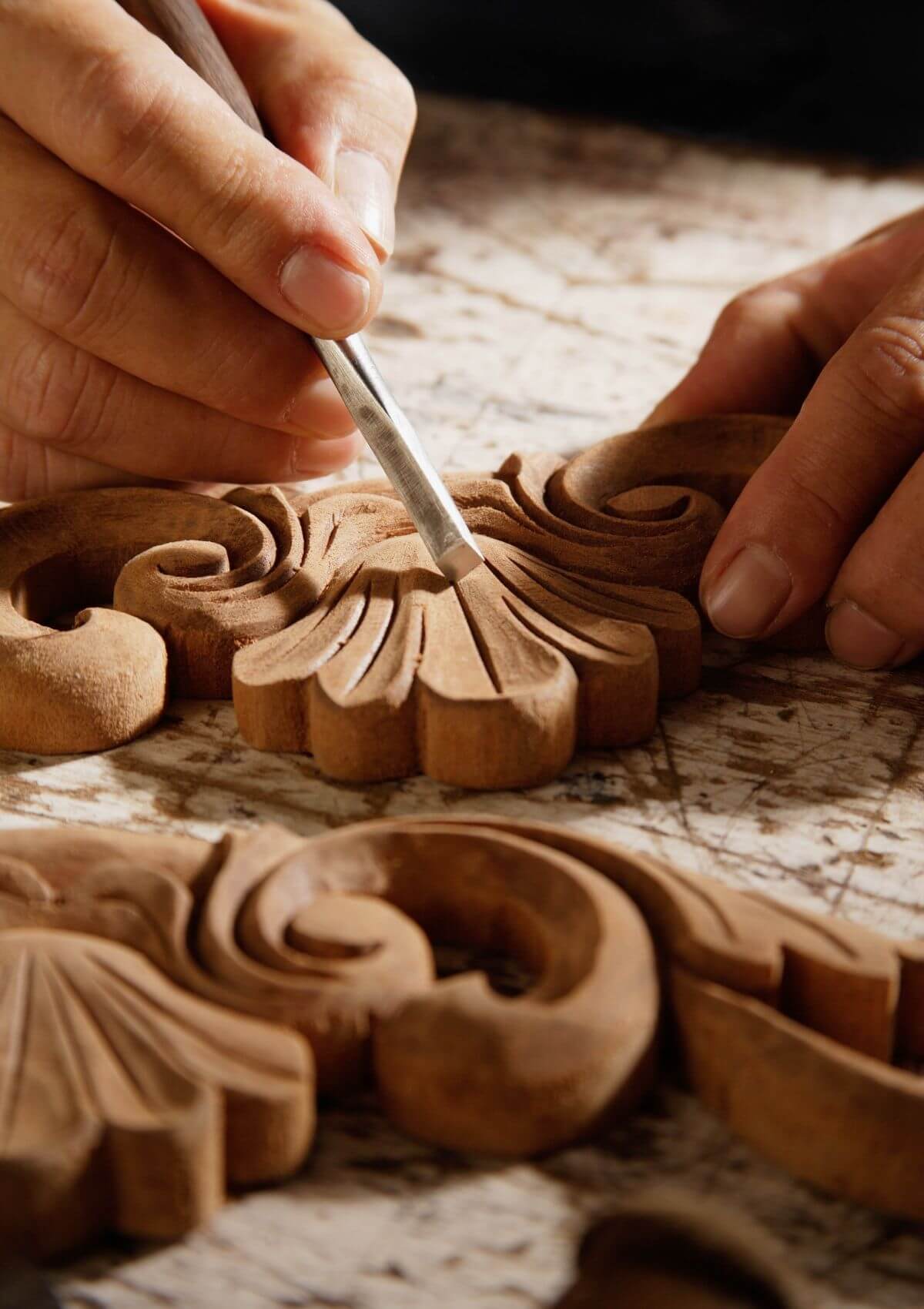 Cuban wood carving souvenirs