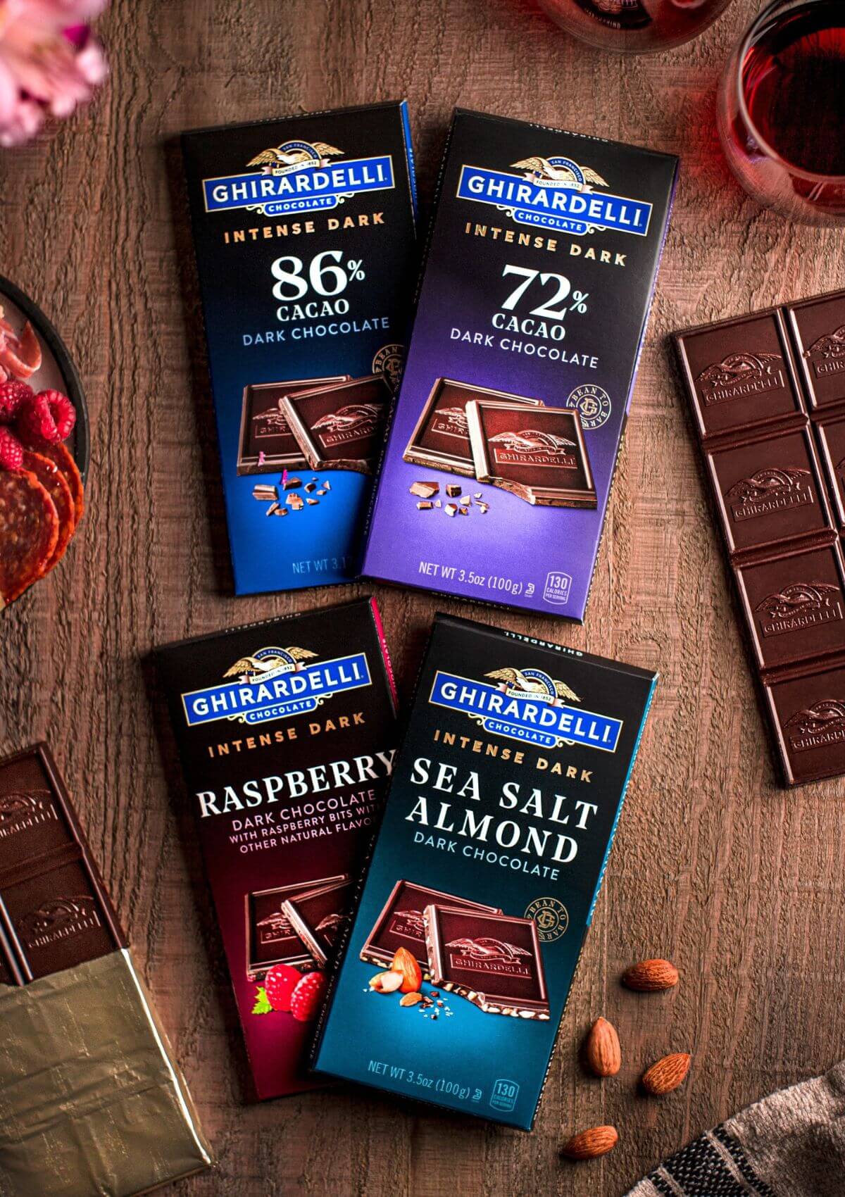 Treat yourself Ghirardelli chocolate souvenirs from America