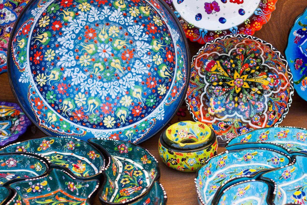 Greek ceramics souvenirs