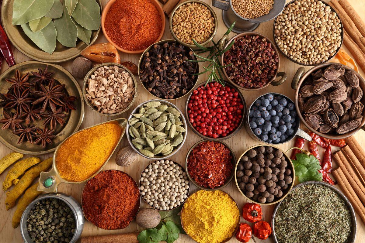 India is known for spices