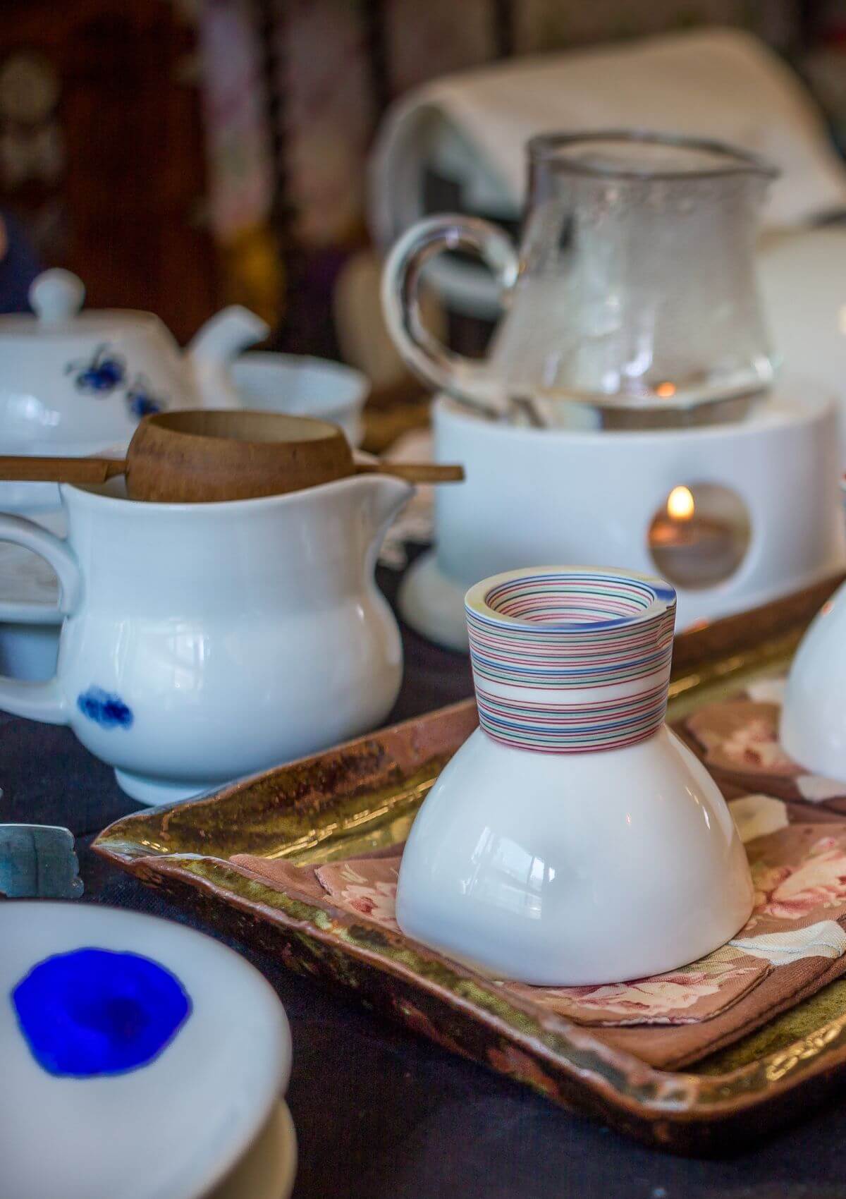 Tea and tea sets make great souvenirs from South Korea