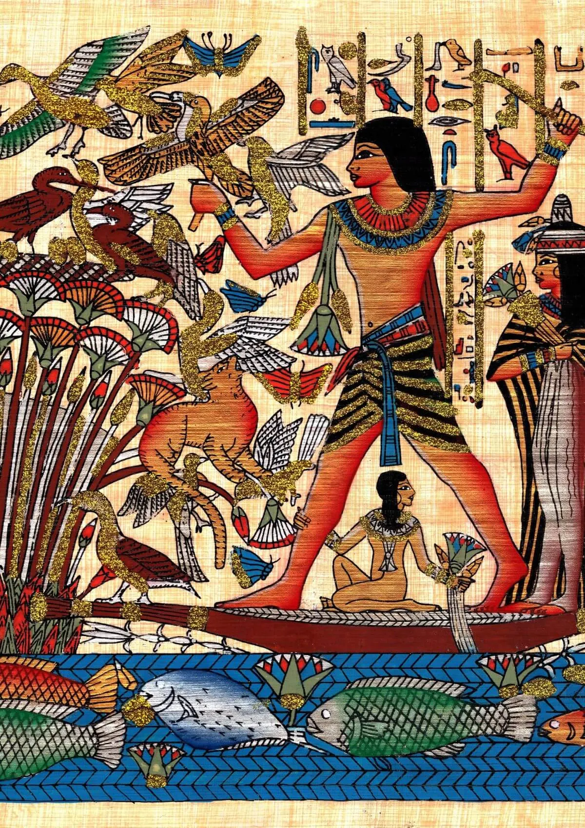 Papyrus makes a great souvenir from Egypt