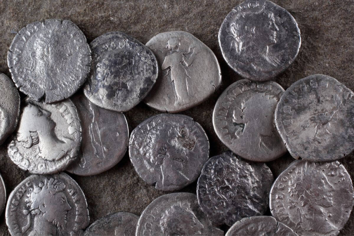 Roman coins souvenirs