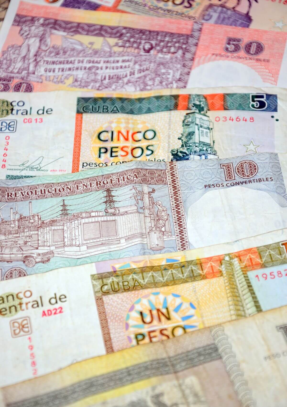 Pesos make excellent mementos of your time in Cuba