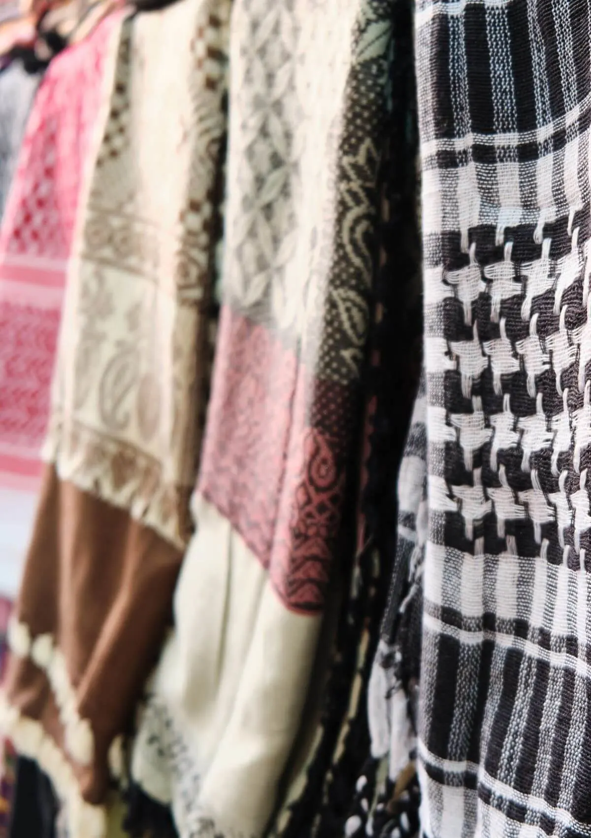 Scarves make stylish souvenirs from Egypt