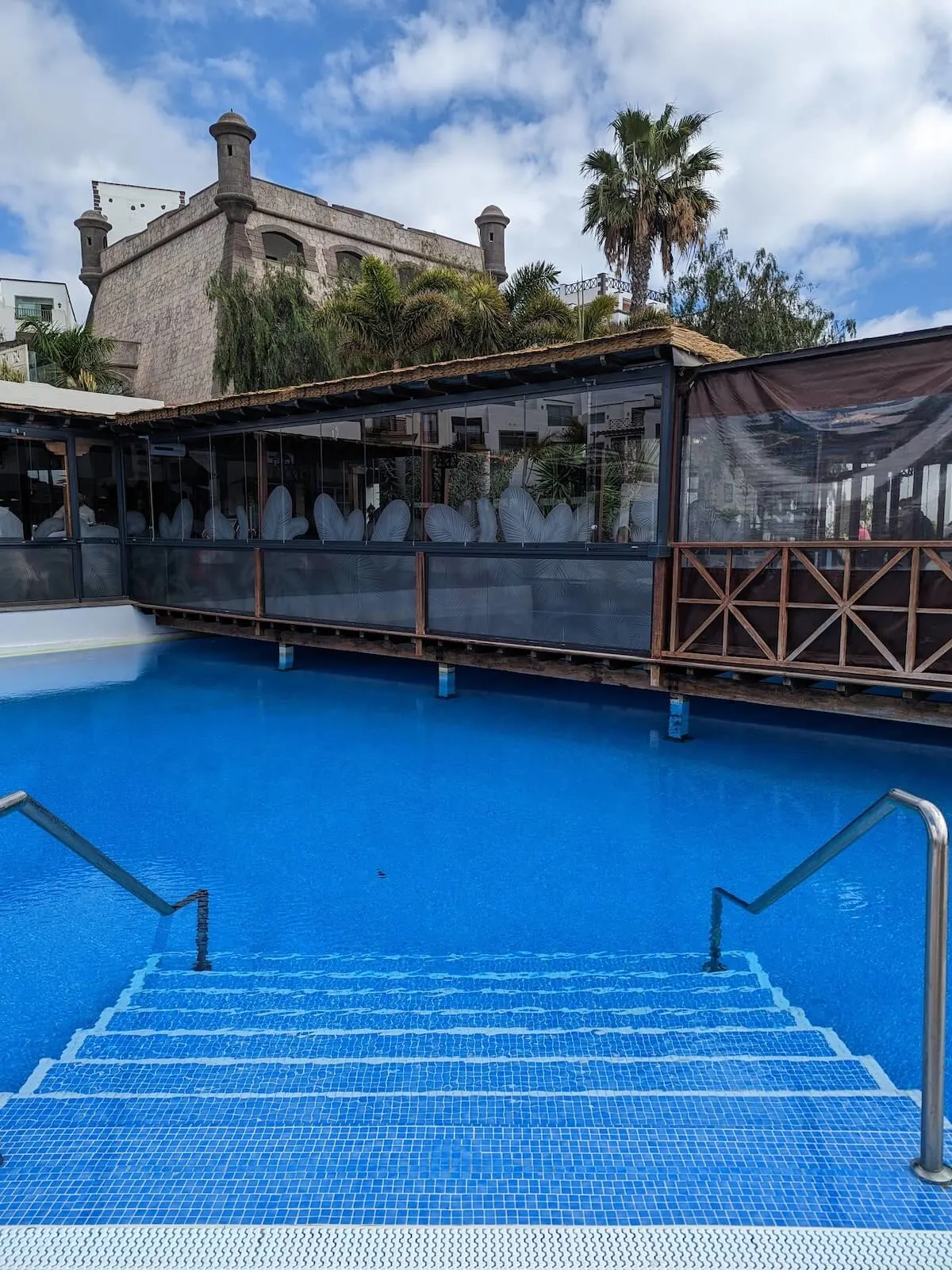 pools at the Hotel Gran Castillo Tagoro