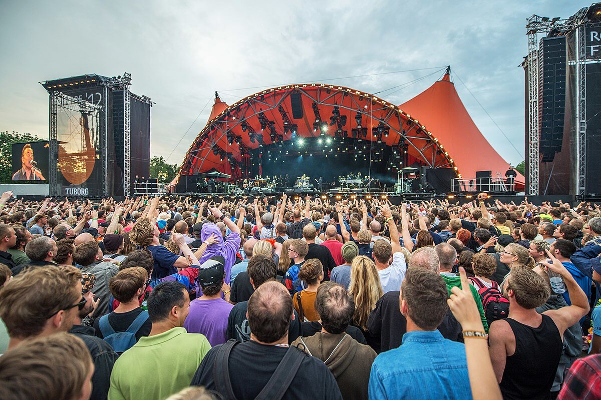 The June festival list includes one of the biggest music festivals in Europe - Roskilde