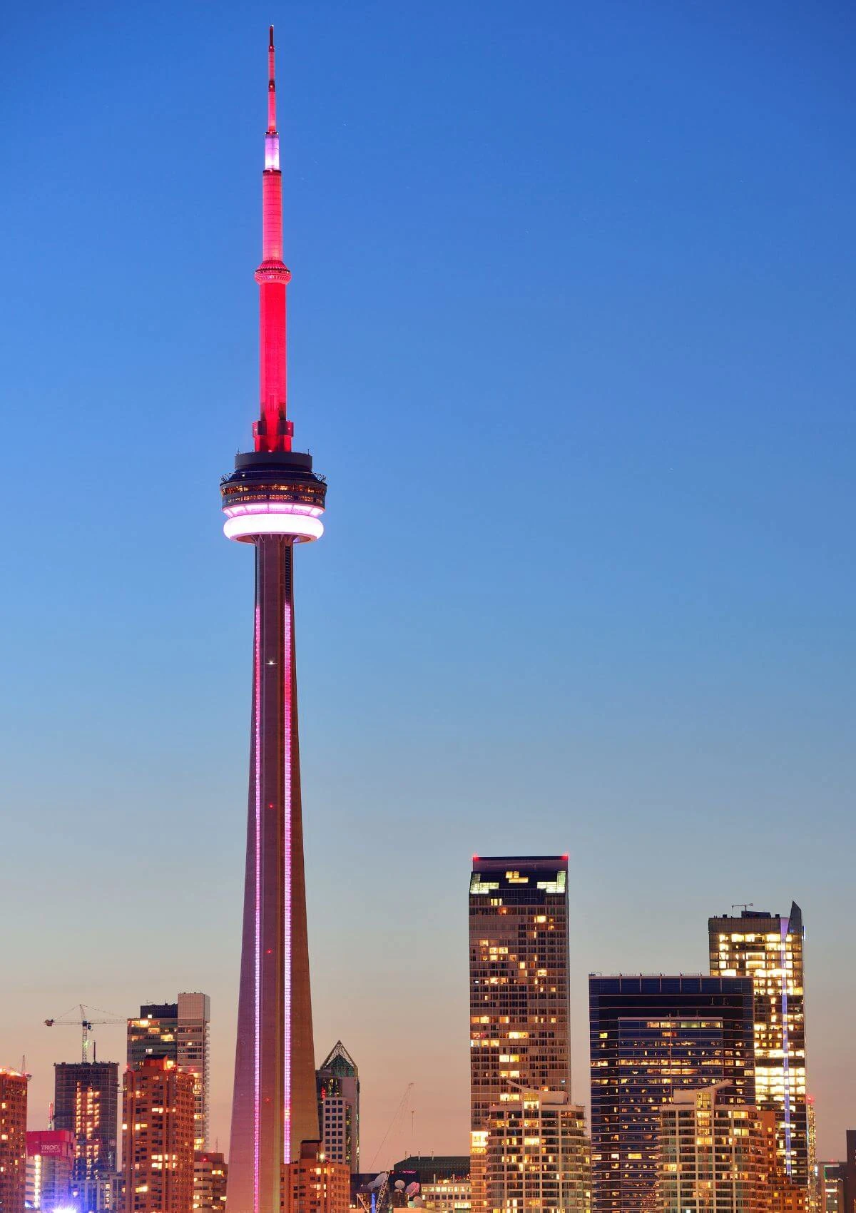 Canada is famous for the CN Tower