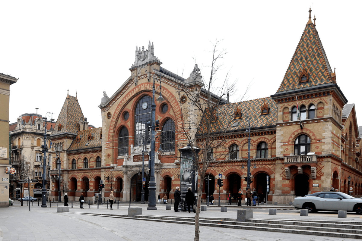 Great Market Hall Budapest by Thaler Tamas - Own work