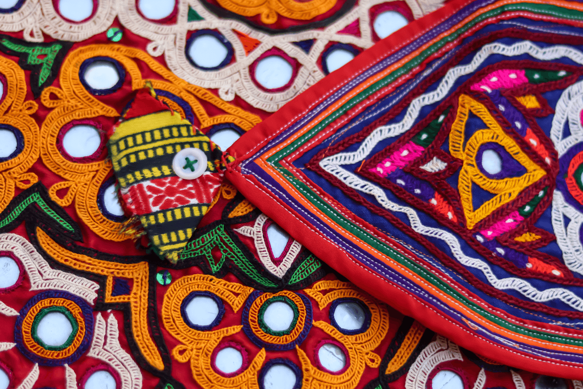 traditional, ethnic Hungarian embroidery is a great souvenir from Budapest