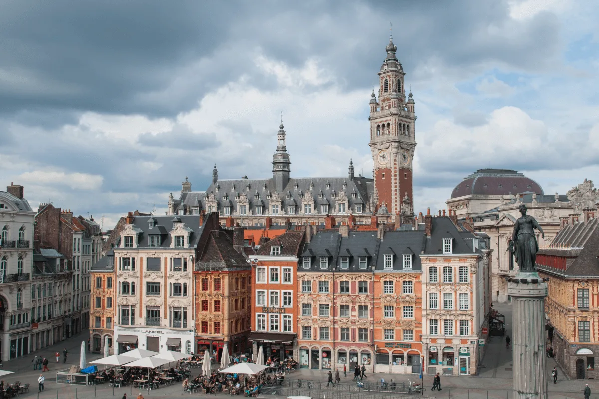 Lille is the quickest city to reach from London by Eurostar