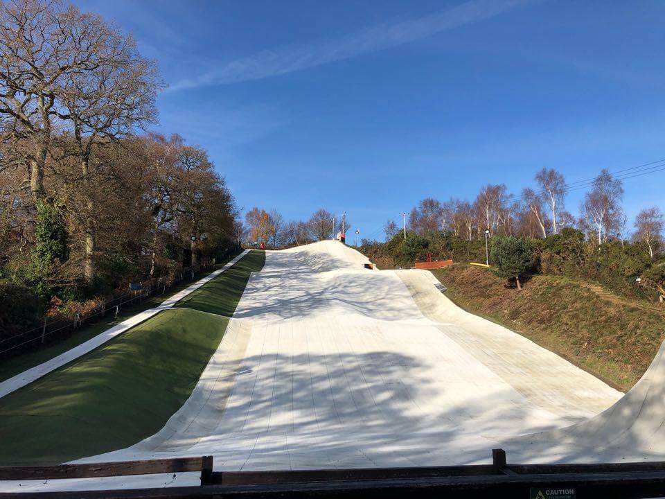 Warmwell Holiday Park is only resort in UK with a ski slope