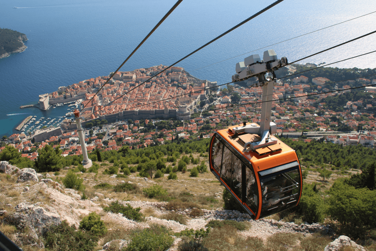 Dubrovnik cable cars