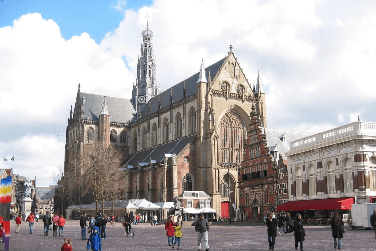 St. Bavokerk in Grote Markt