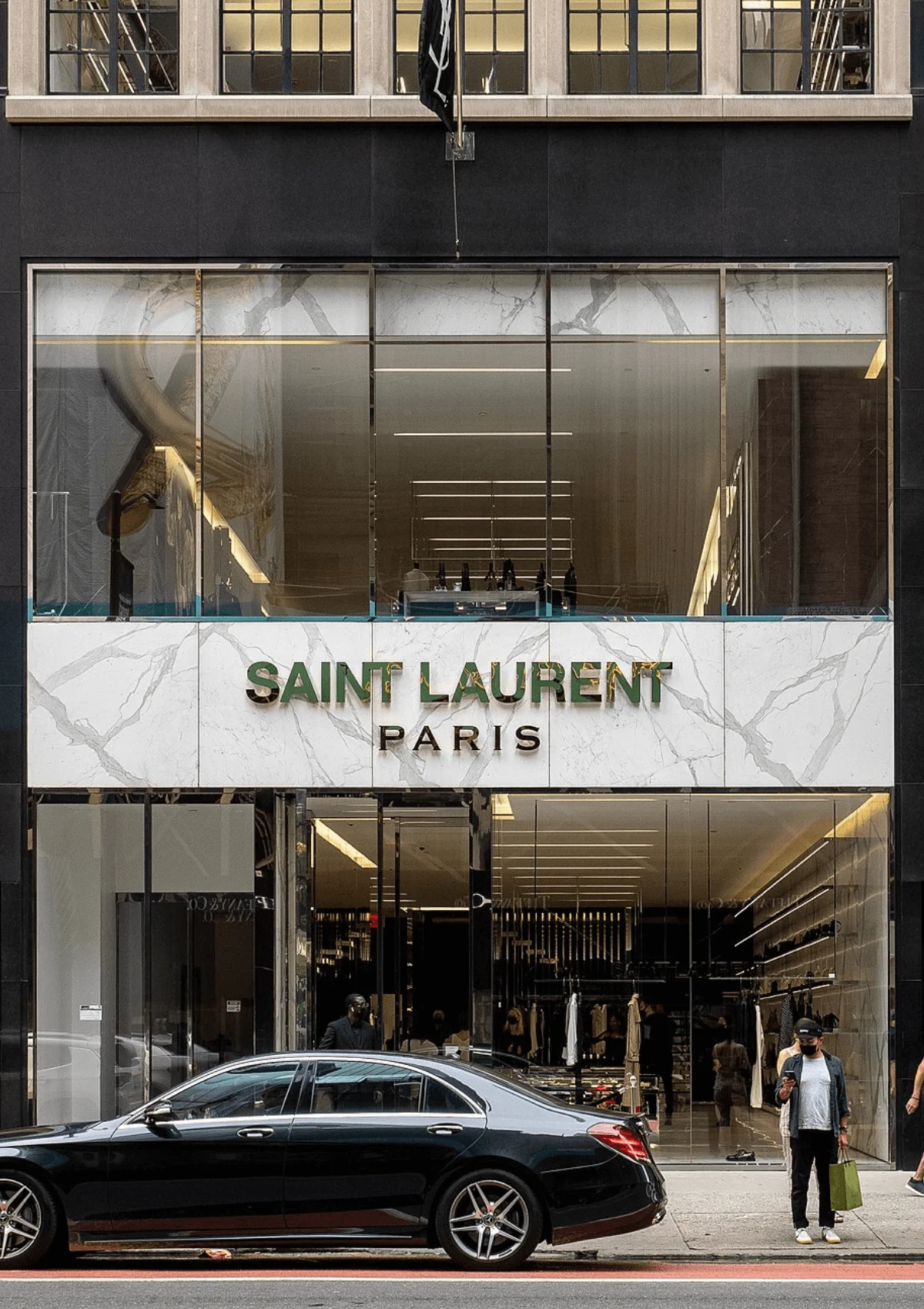 Yves Saint Laurent Paris store 