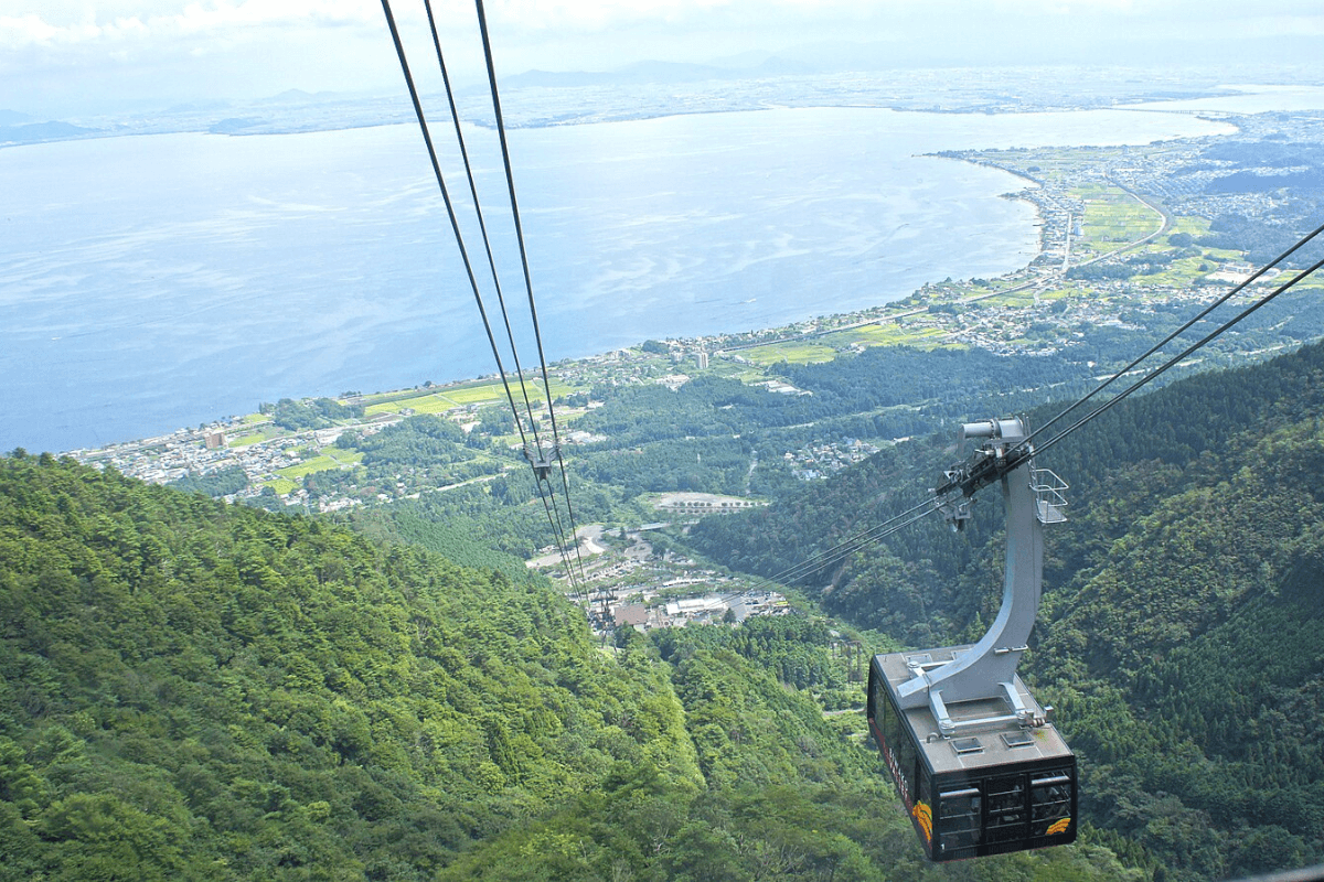 Biwako Valley is best reasons to visit Lake Biwa if you love winter sports or hiking