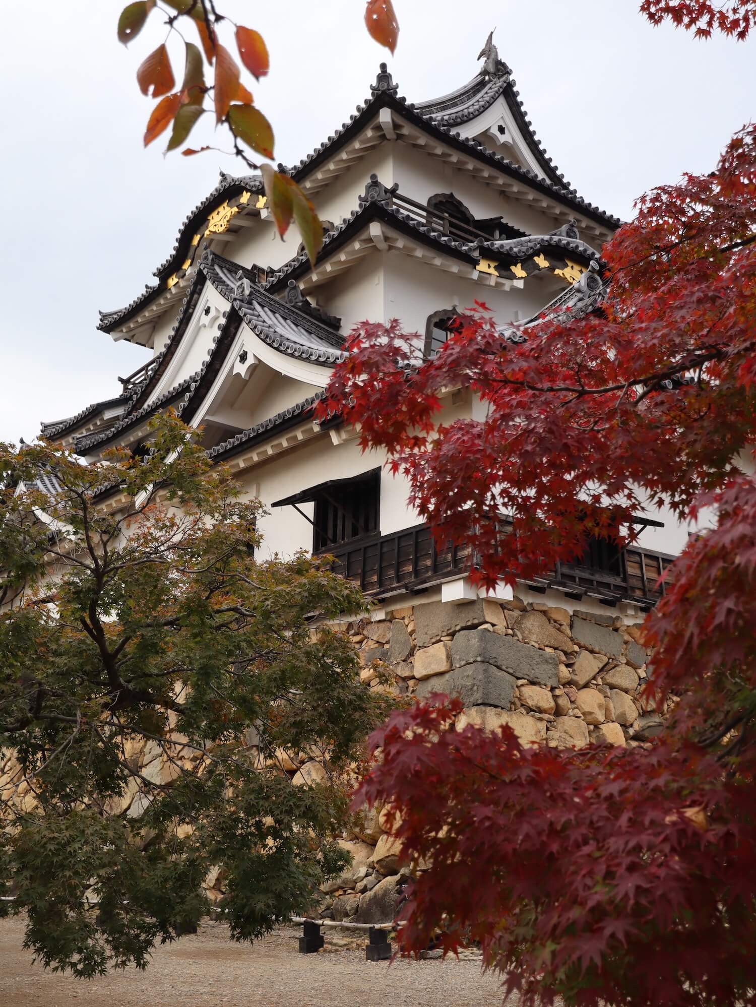 Hikone castle is one of the top reasons to visit Lake Biwa