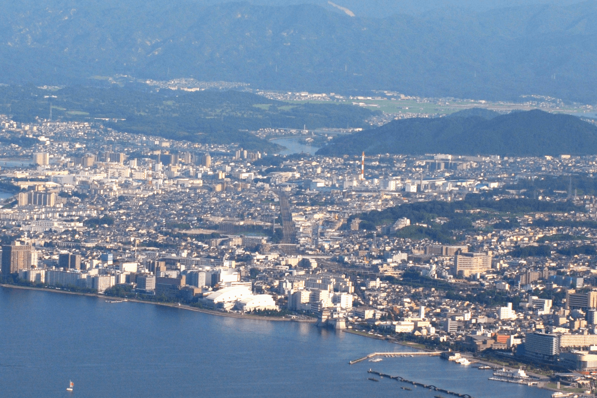 Otsu city is a great place to stay near Lake Biwa