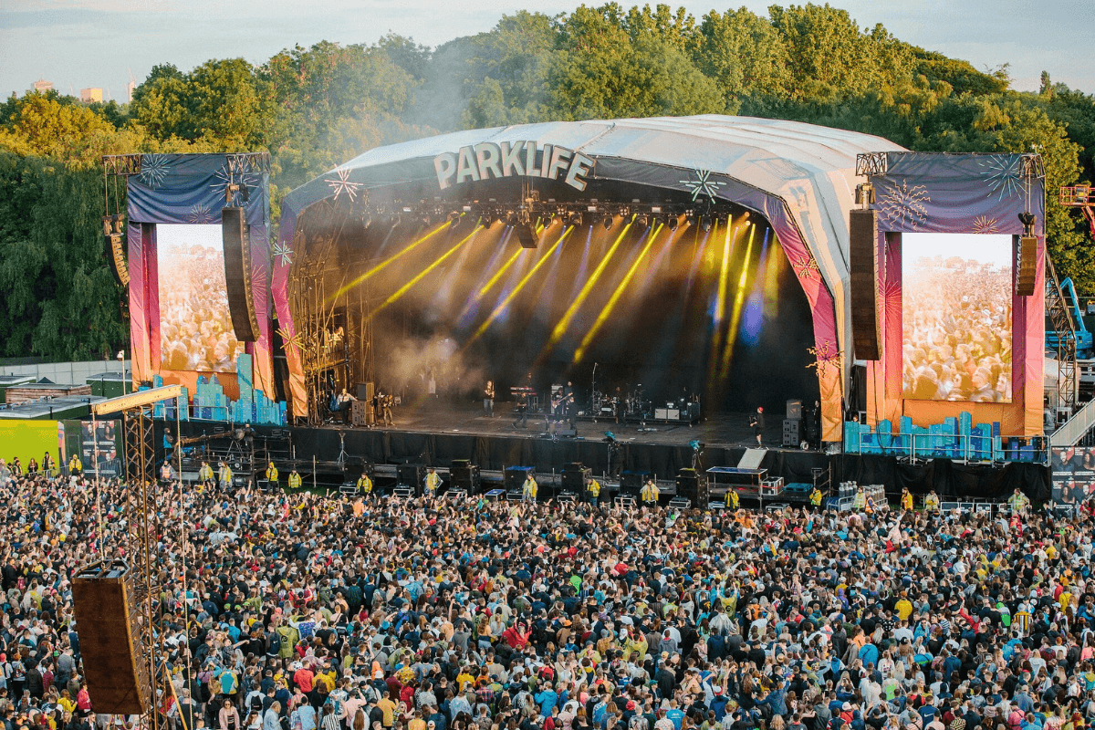 June Festivals UK include Parklife, one of the best to go to for indie music lovers.