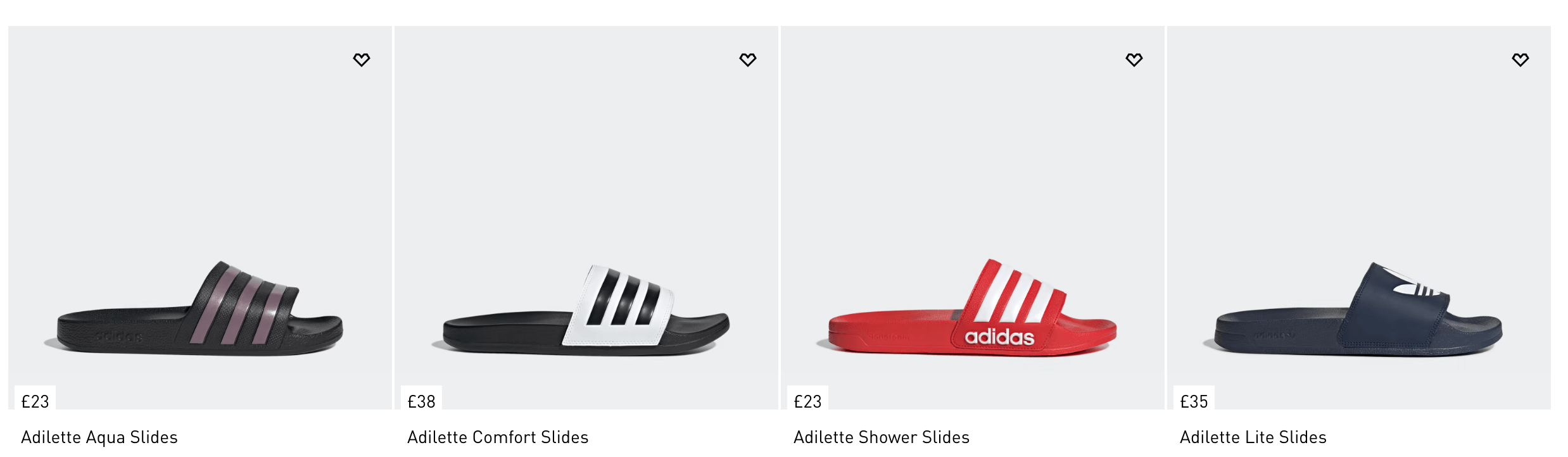 put adidas sliders on your  festival packing checklist