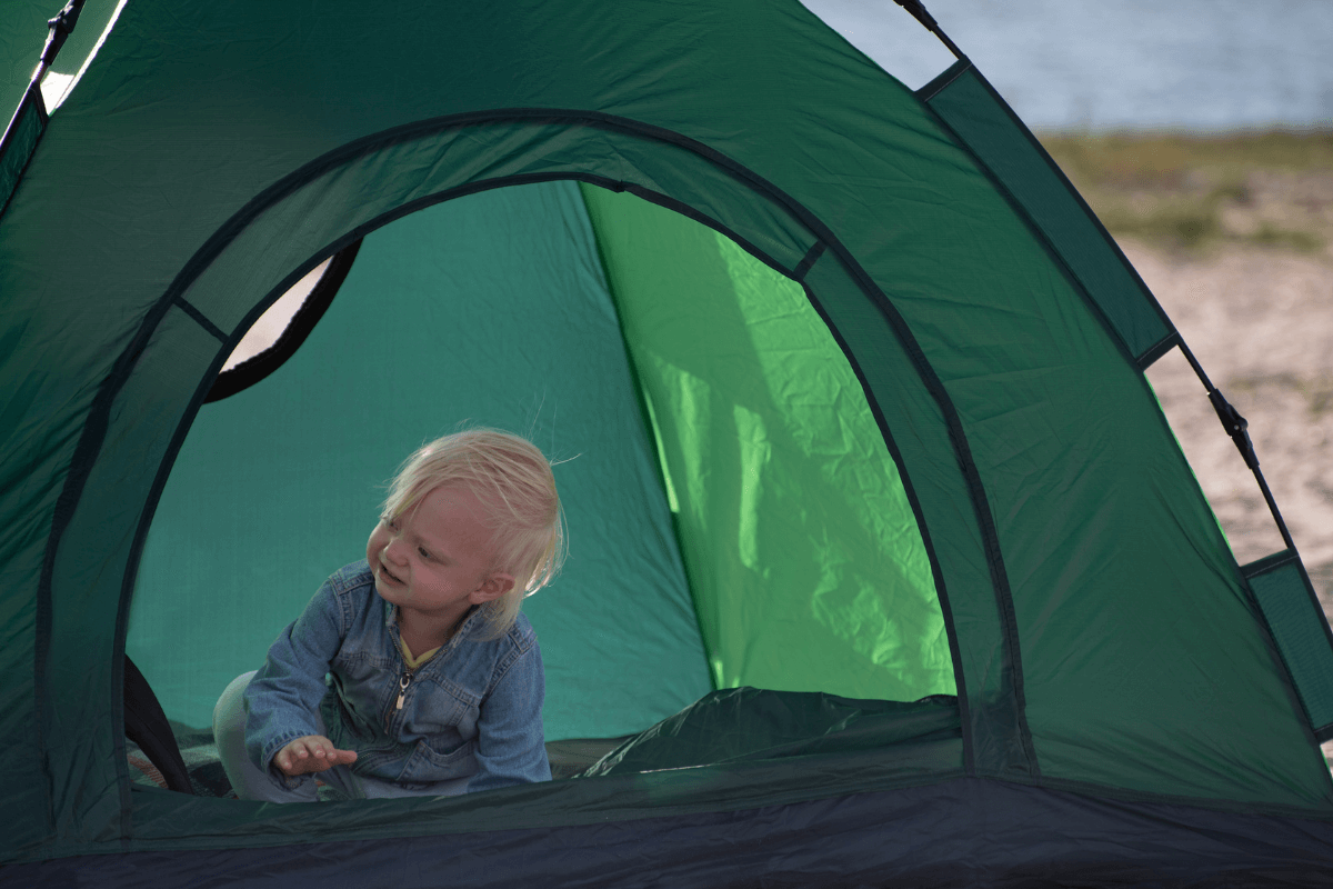 best hacks for camping with a toddler