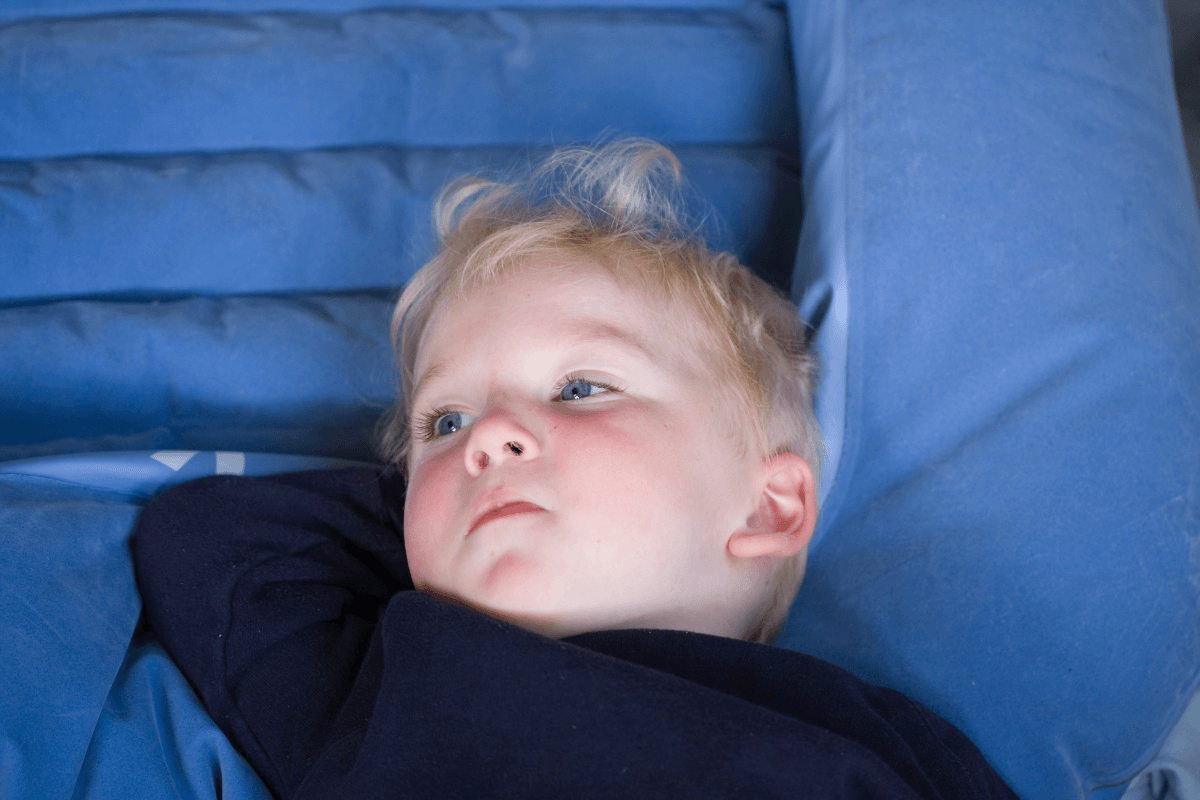 What to do with a toddler sleeping when camping
