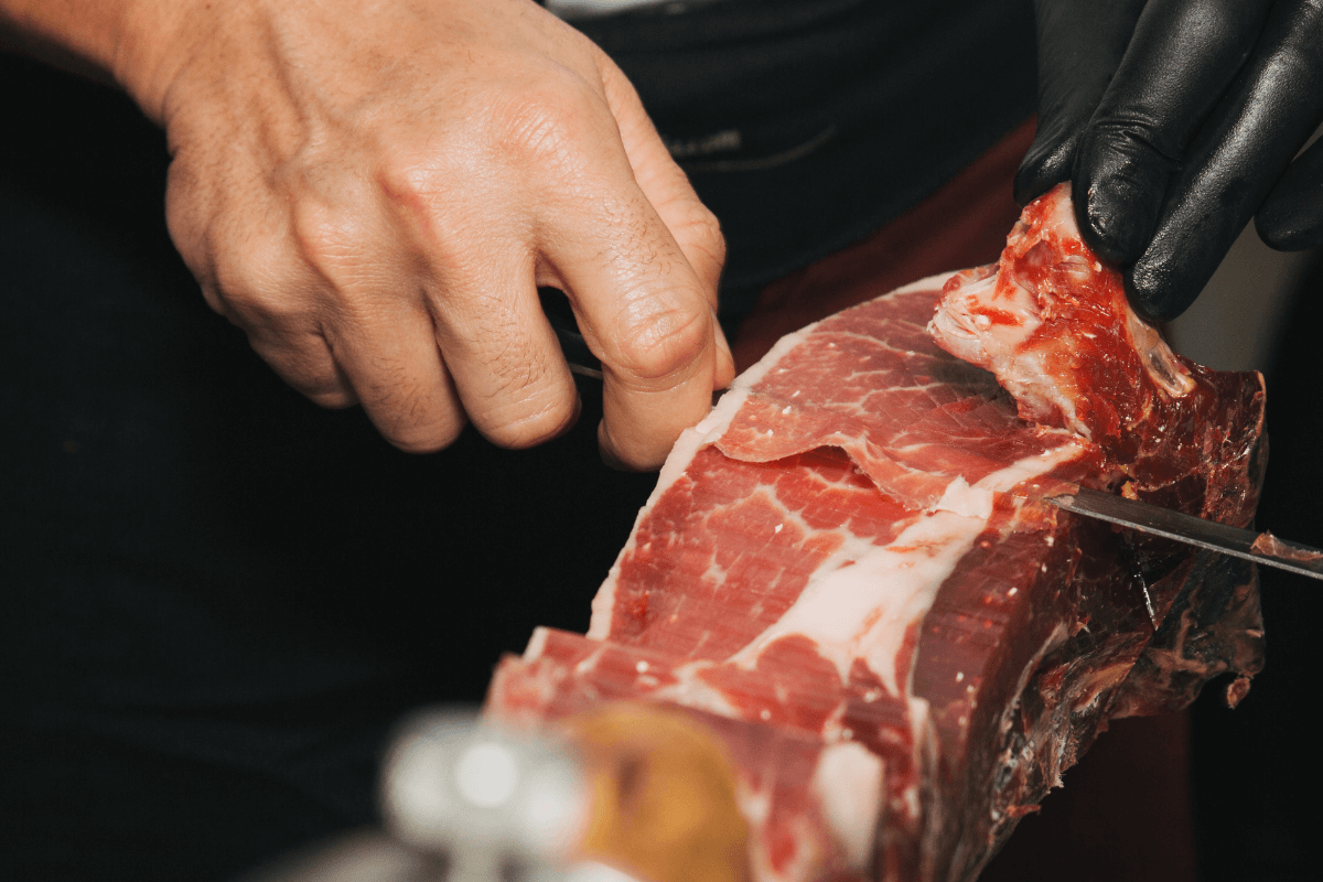 Spanish ham is one of the top food souvenirs from Spain