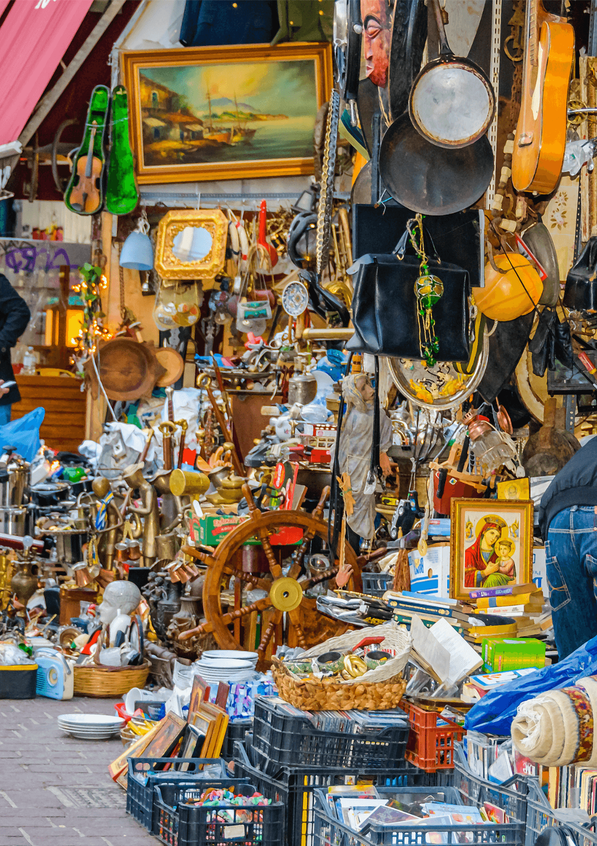 Antiquities Street Market in Athens is great for finding souvenirs