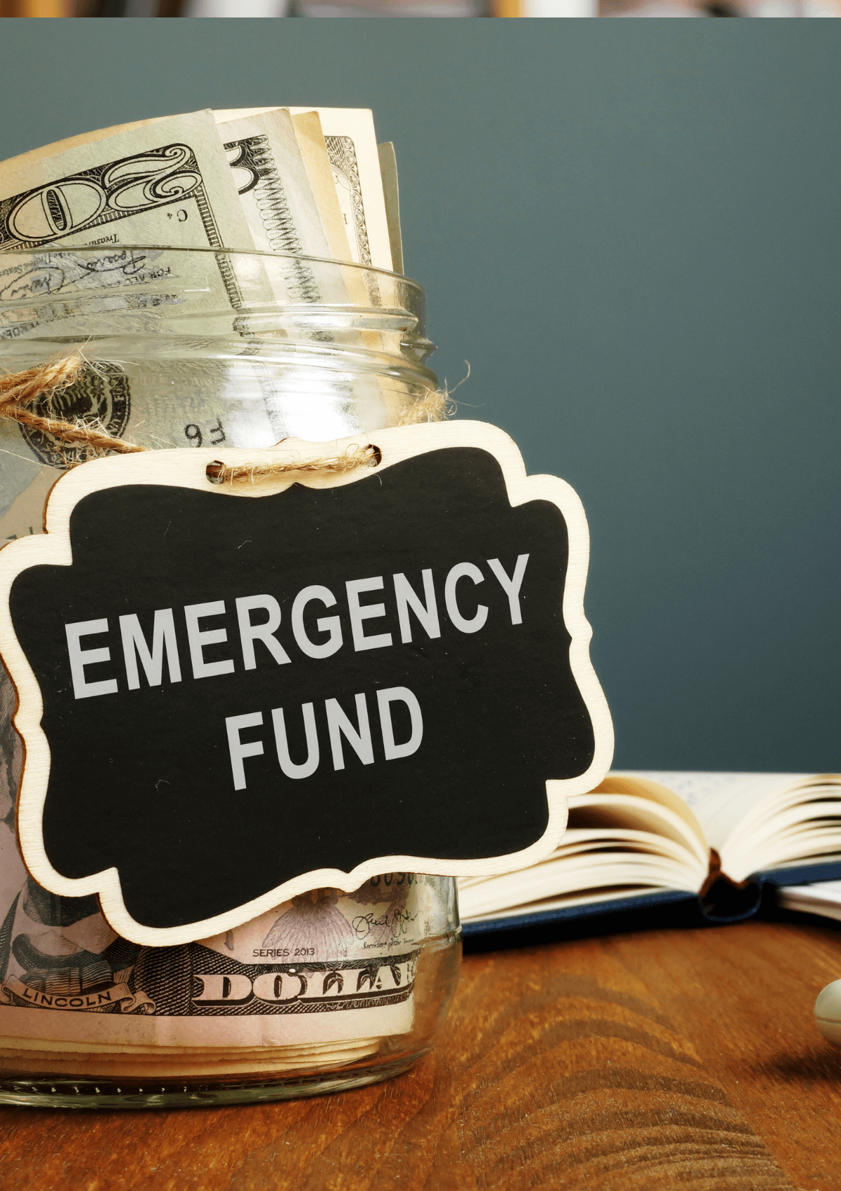 Have an emergency fund to stick to a travel budget
