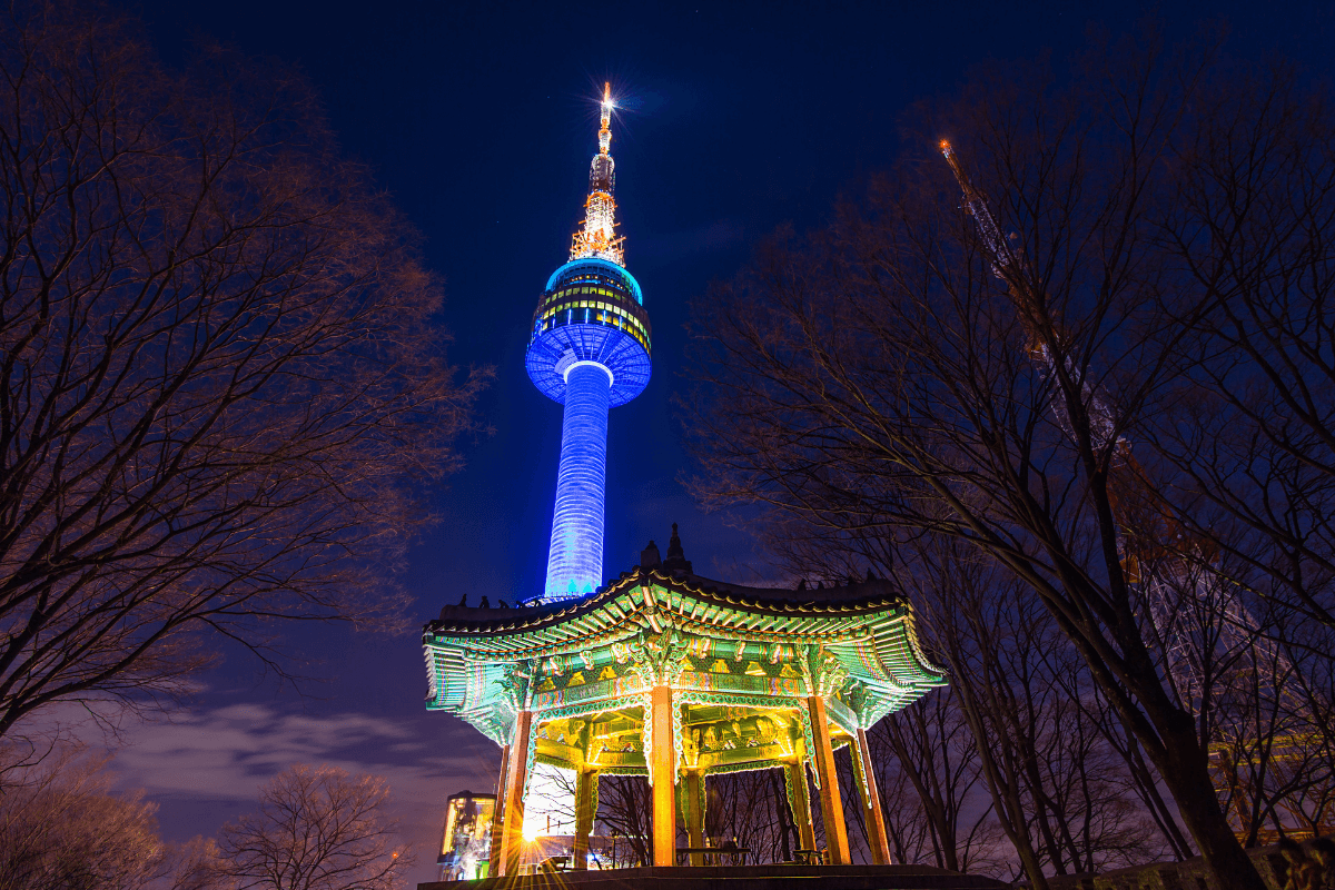 Namsan Seoul Tower Best Places to Visit in Winter in Korea