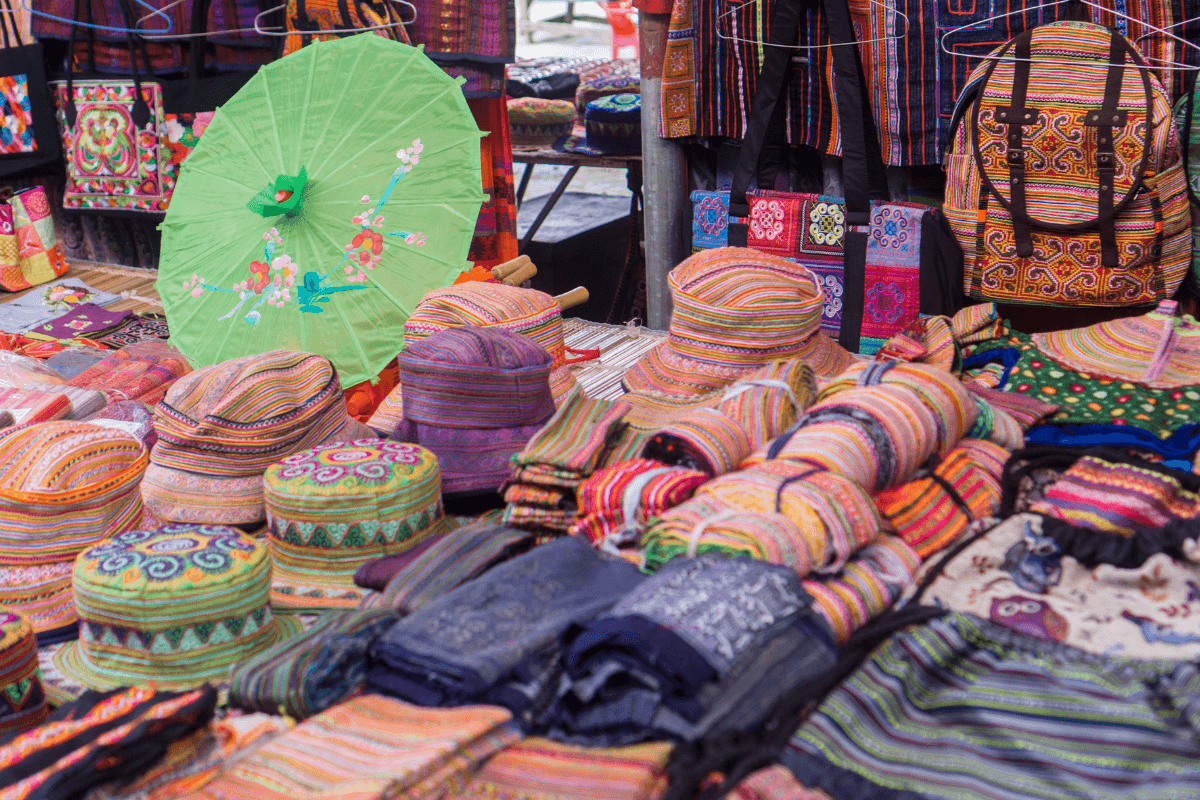 cool places to visit in vietnam Bac Ha Market
