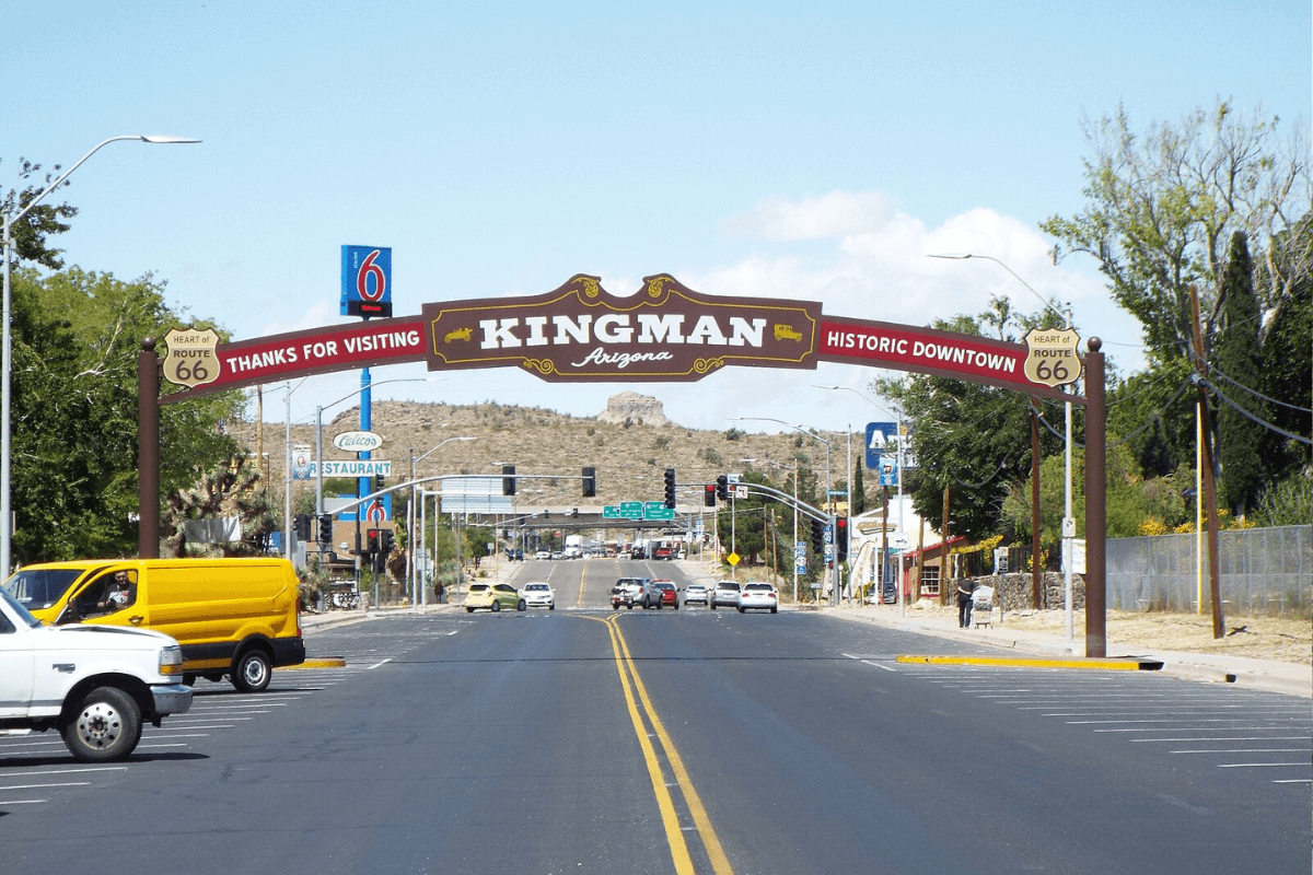 Kingman Arizona is a top spot on a road trip from LA to the Grand Canyon