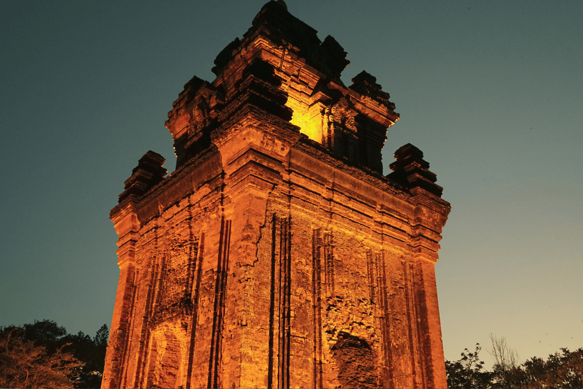 Unique Vietnam places to visit Nhan Tower
