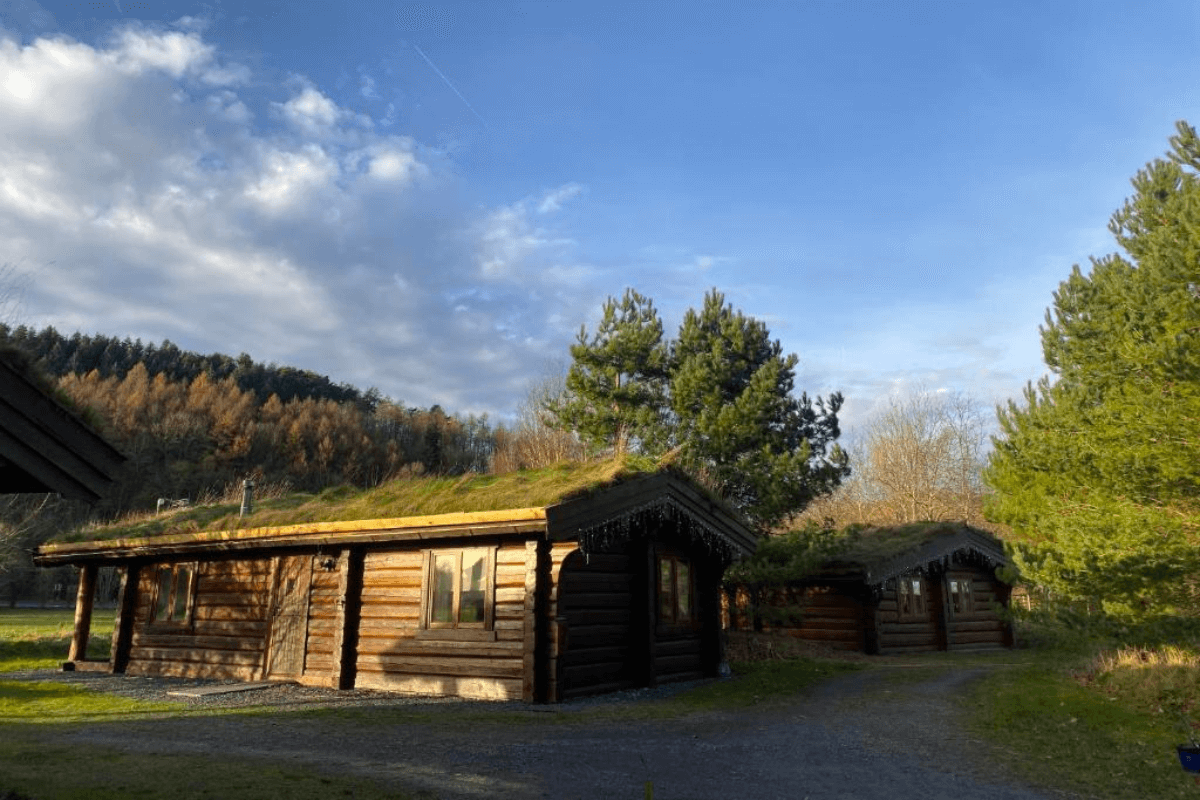 Lake district lodges with hot tubs log cabin