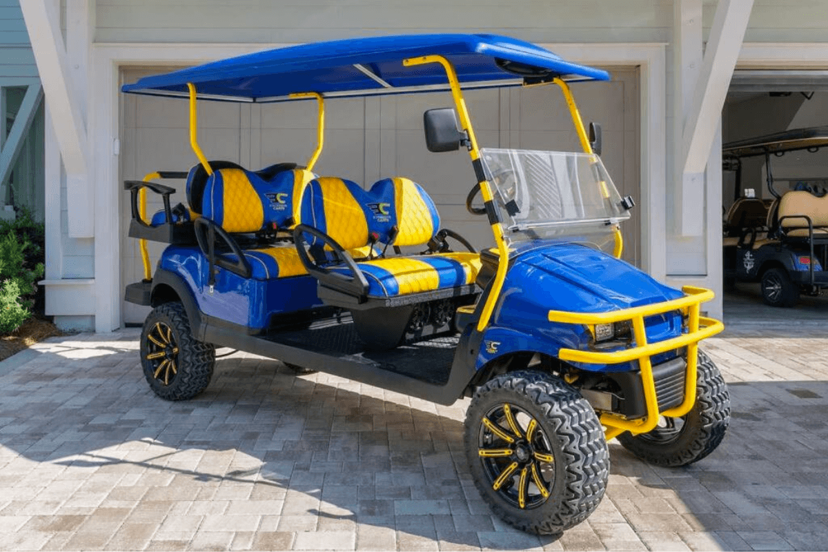 Best Panama City Beach House Rentals with a golf cart