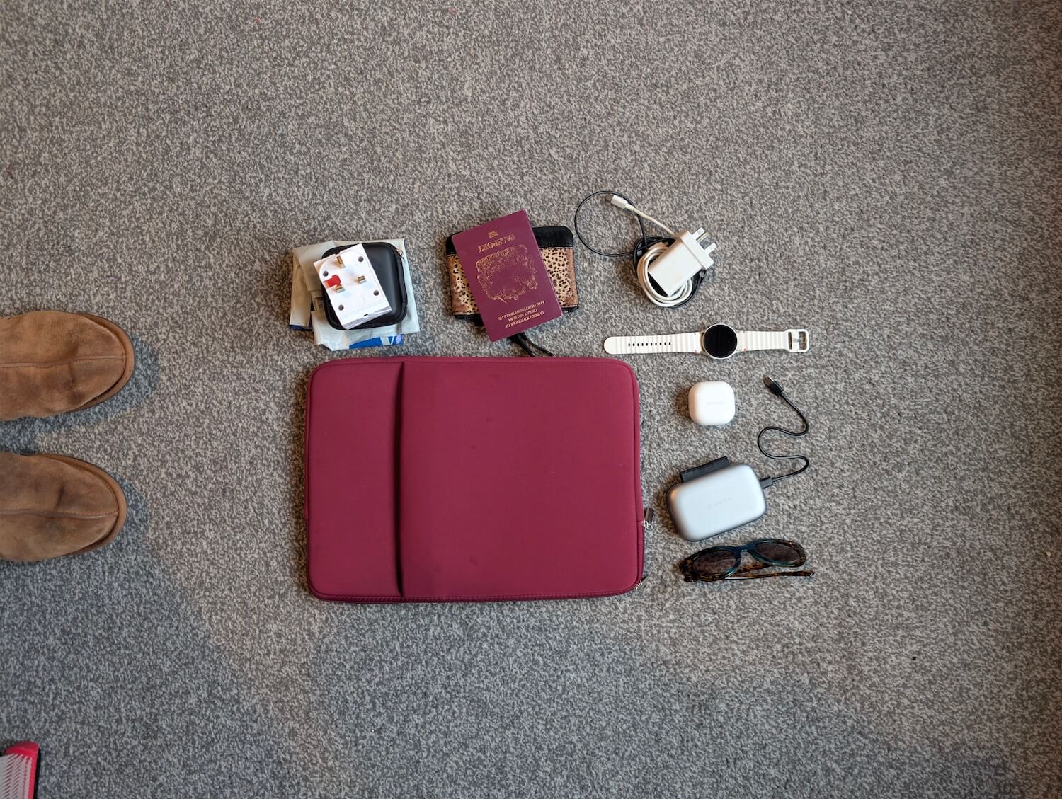Parts of the passport