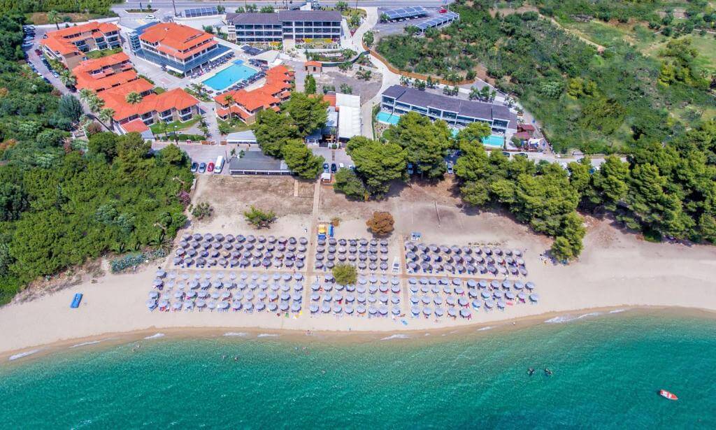 Hotel aerial photo