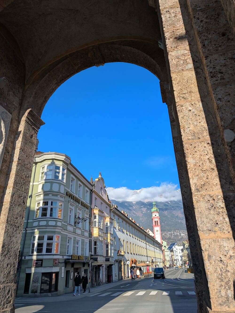 Walking round Innsbruck