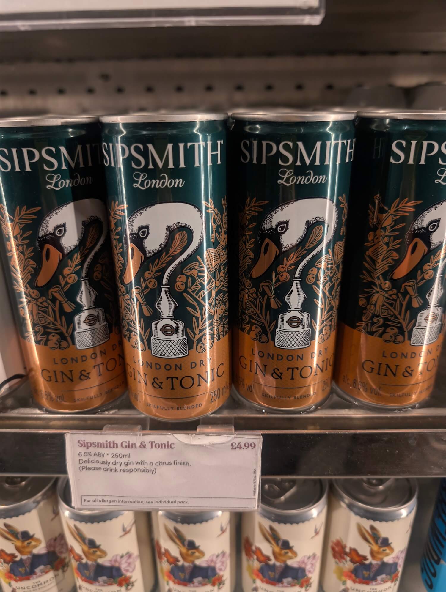 Cheapest gin at Gatwick Airport