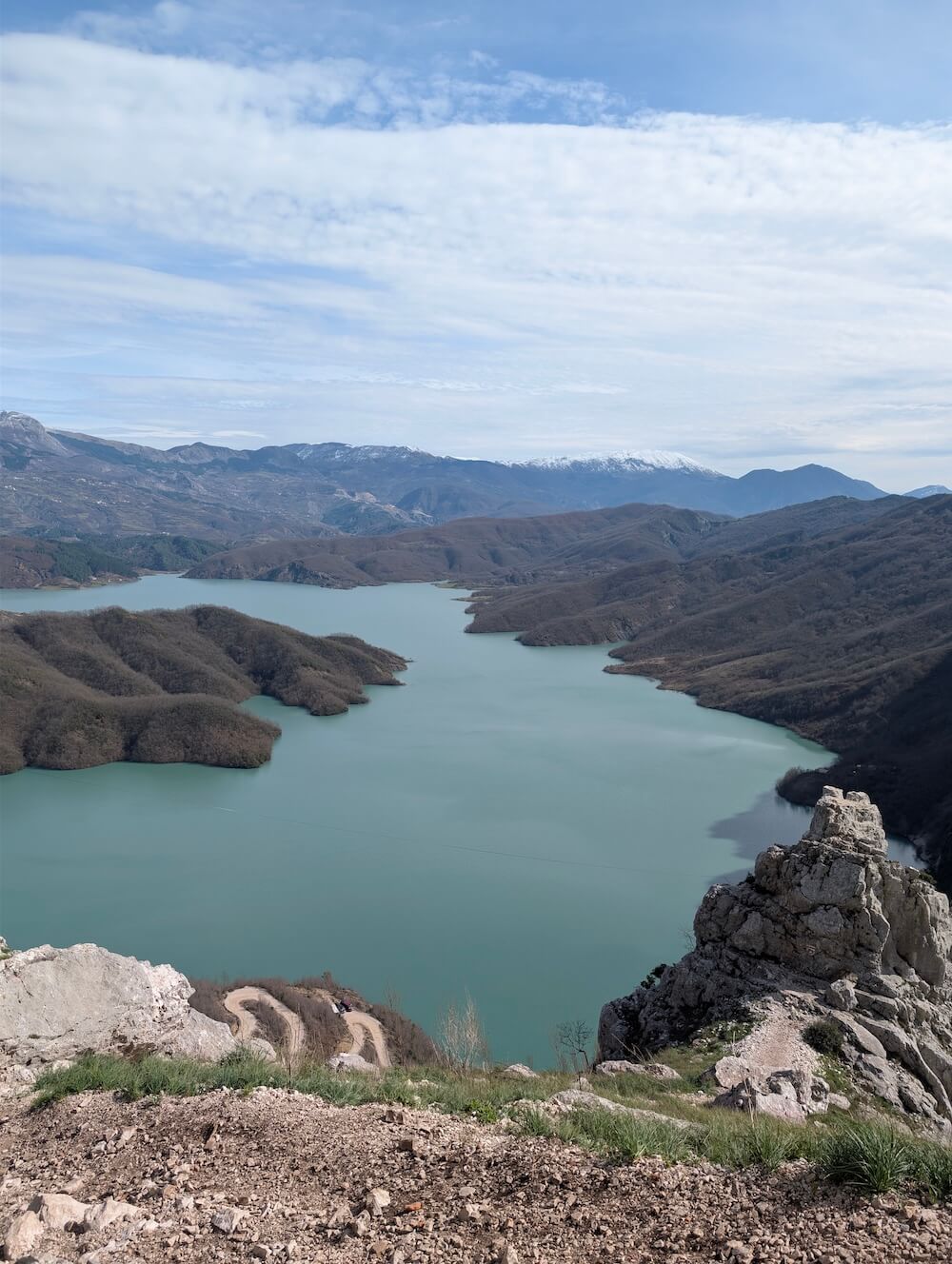 View of Lake Bovilla