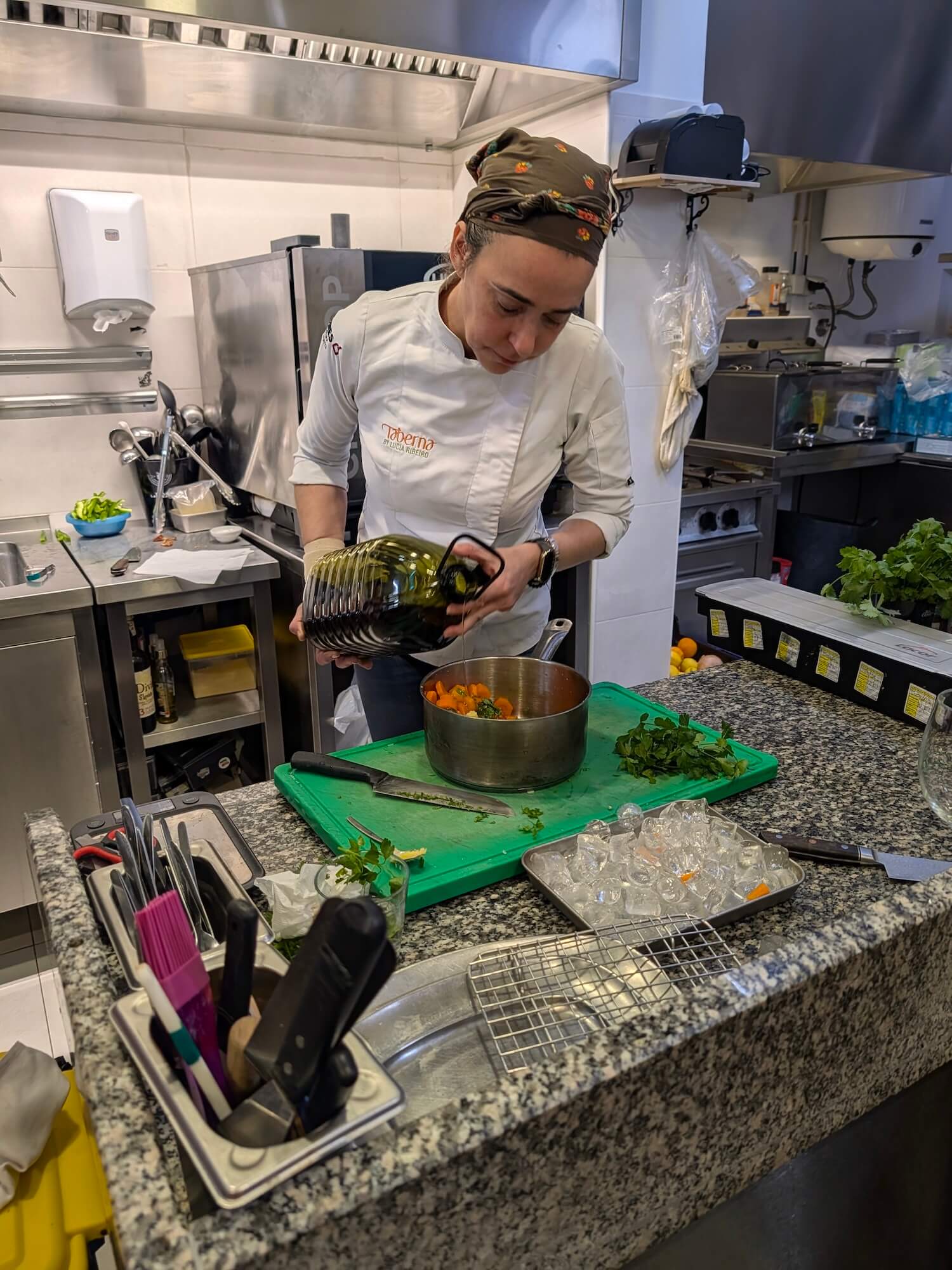 cooking class in the algarve