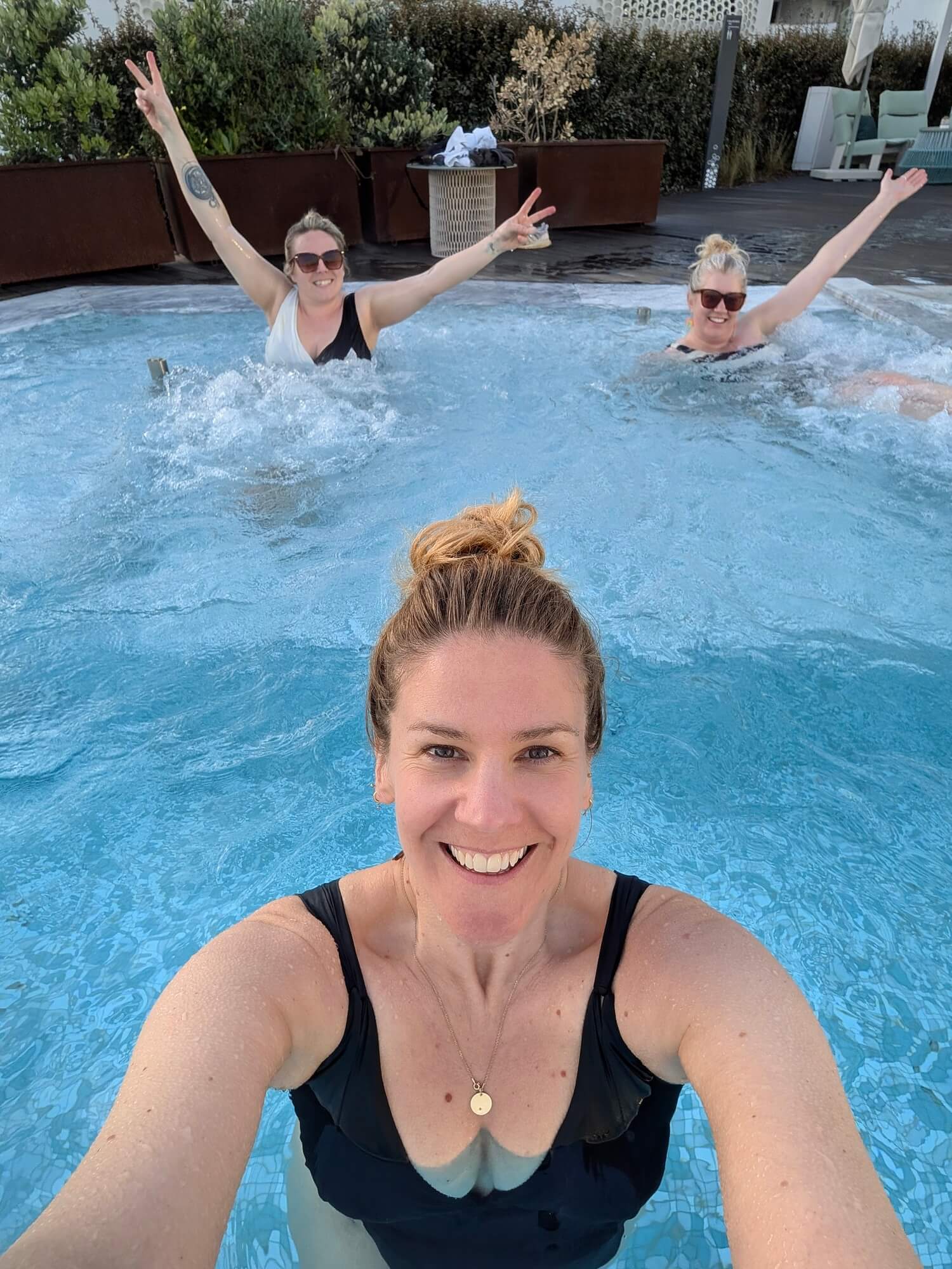 fun in the pool at the W Algarve