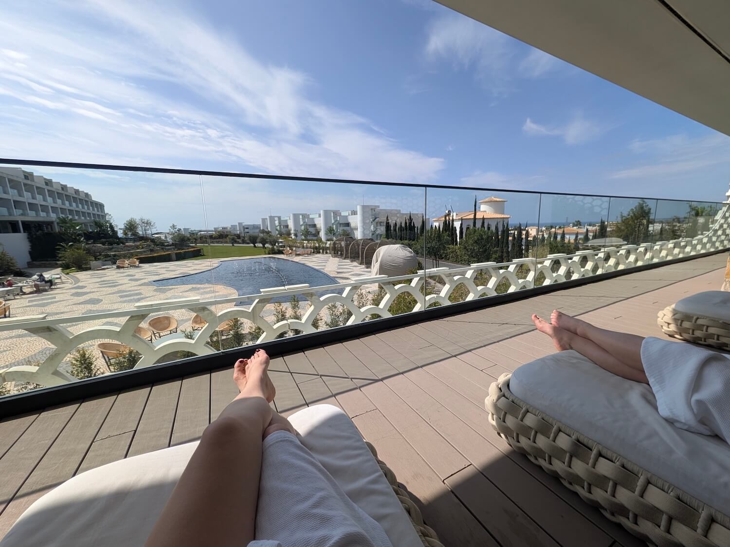 View from the Away Spa