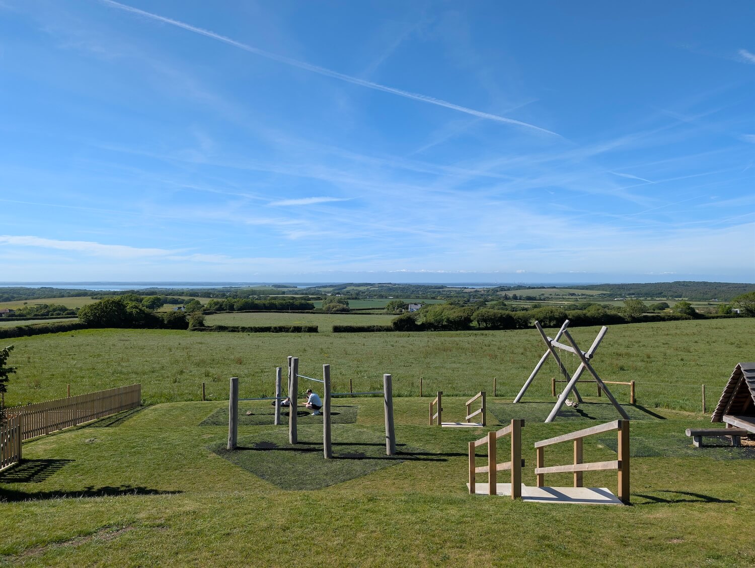 Blacksmiths en la Isla de Wight tiene un gran parque infantil