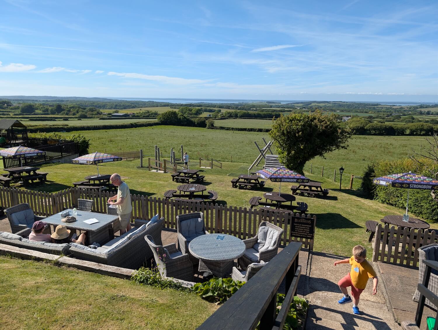 Vista desde The Blacksmiths IOW