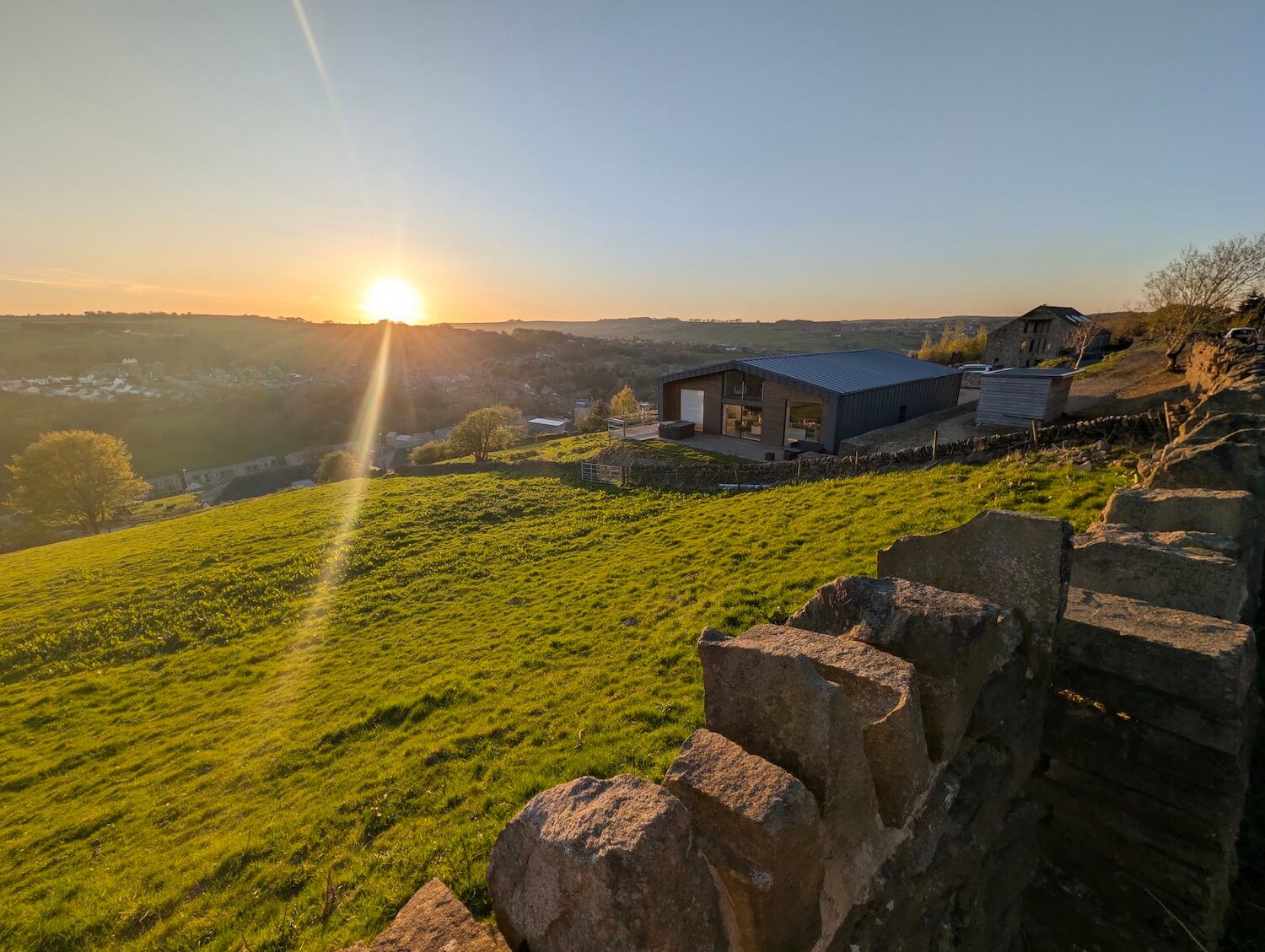 staying at a unique airbnb in haworth