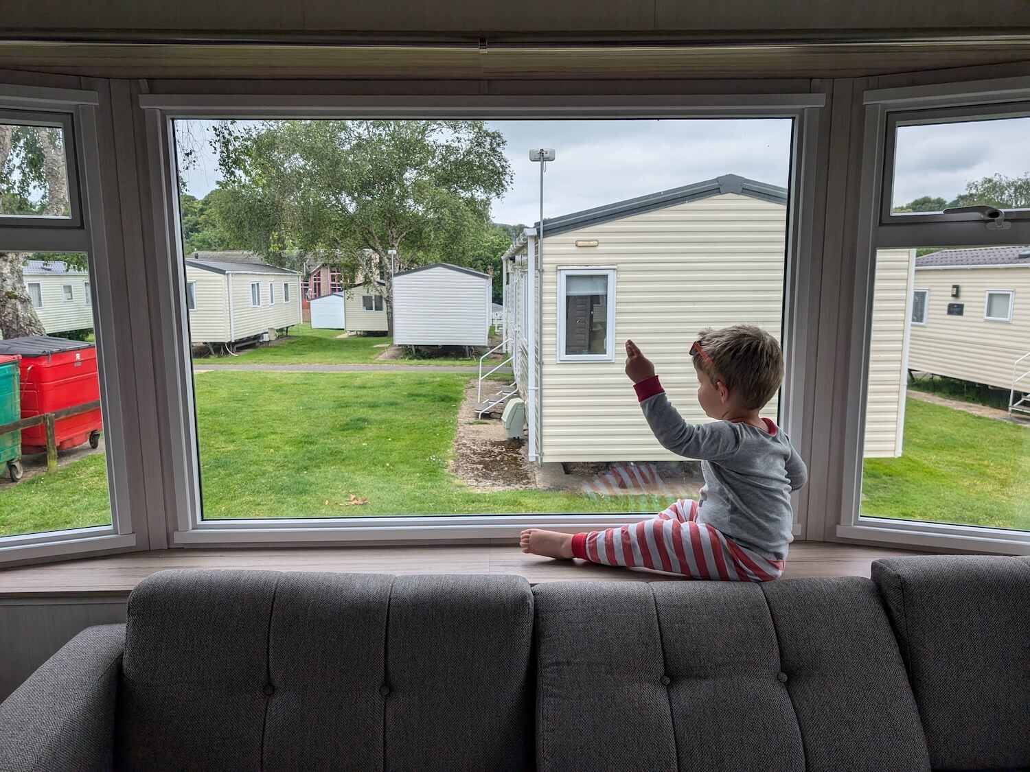 Reggie at Landguard holiday park