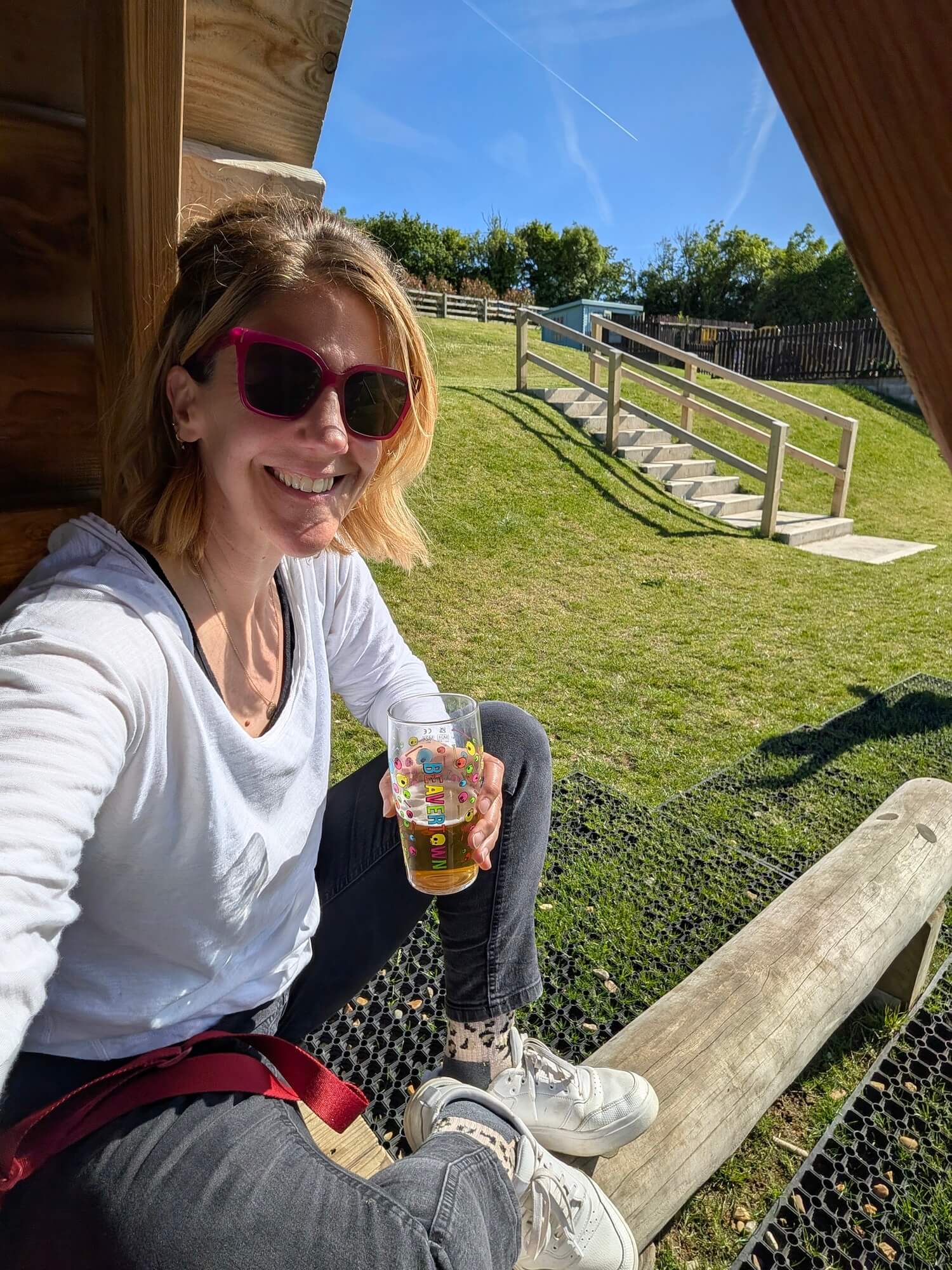 Yo en uno de los mejores pubs infantiles de la OIA.