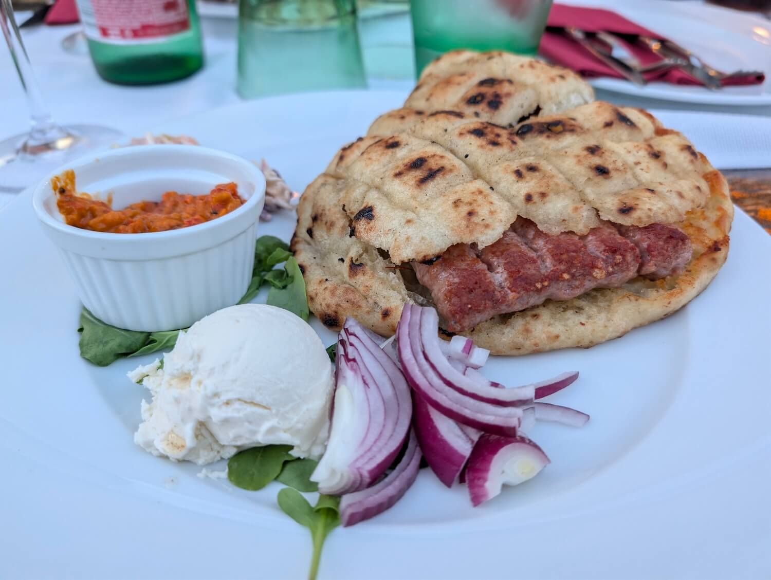 Dinner at Restaurant Šakajet